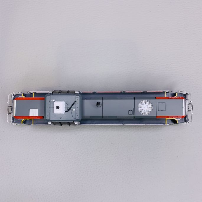 Locomotive diesel "Effishunter 1000 du Mercitalia Rail", FS, Ep VI - RIVAROSSI HR2900 - HO 1/87