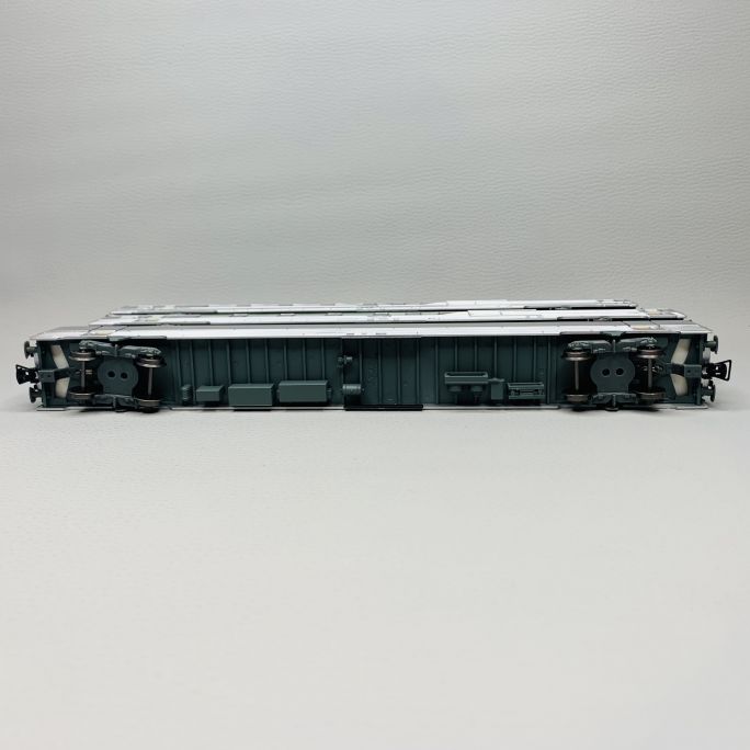 3 voitures inox "Train Expo" Set 1/2, Sncf, Ep VI - JOUEF HJ4178 - HO 1/87