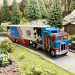 Kenworth K 100 Aérodyne, remorque "STP Petty enterprises" - Brekina 85736 - 1/87