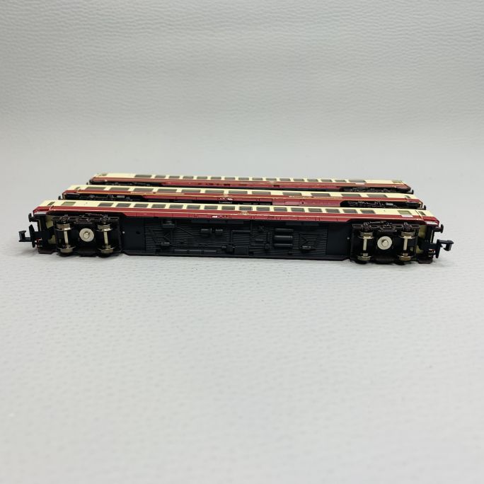 Coffret de voitures de grandes ligne "Sonder-TEE", DB, Ep IV - V - MINITRIX 18715 - N1/160