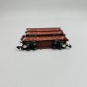 Coffret de 3 wagons à toit enroulable, DB, Ep IV - MARKLIN 86682 - Z 1/220