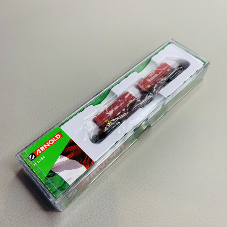 Wagon porte conteneurs série Sgnss "Spedirail", FS, Ep VI - ARNOLD HN6654 - N 1/160