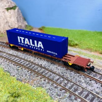 Wagon porte-conteneurs série Sgnss "Italia", FS, Ep VI - ARNOLD HN6656 - N 1/160