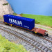 Wagon porte-conteneurs série Sgnss "Italia", FS, Ep VI - ARNOLD HN6656 - N 1/160