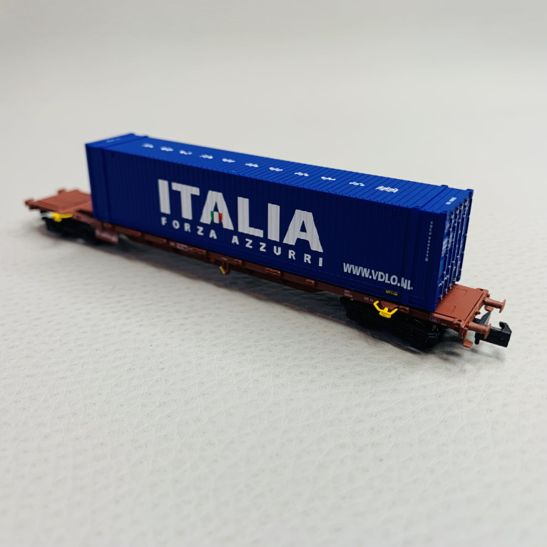 Wagon porte-conteneurs série Sgnss "Italia", FS, Ep VI - ARNOLD HN6656 - N 1/160