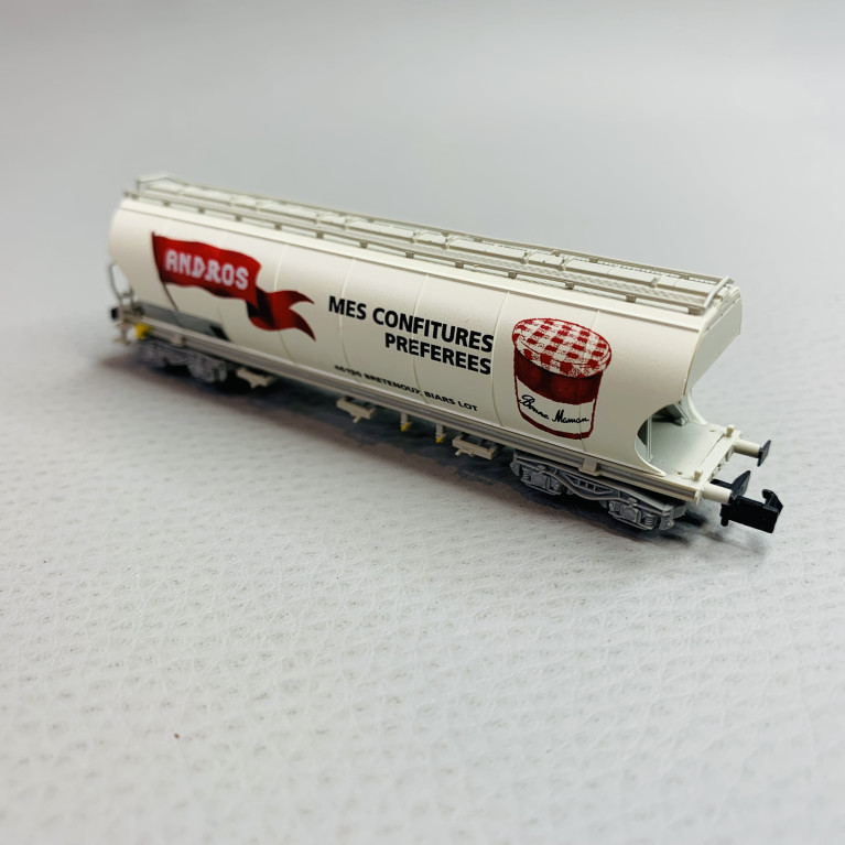Wagon trémie à toit ouvrant "Andros" SNCF, Ep IV - ARNOLD HN6622 - N 1/160