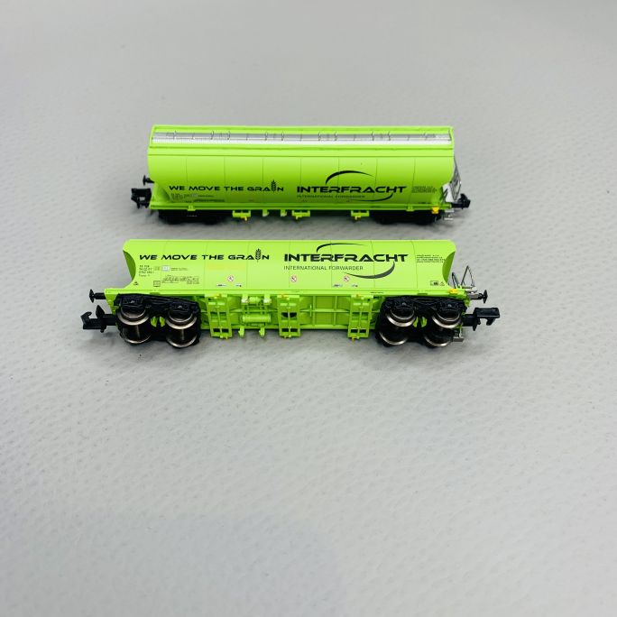 Coffret wagon à toit ouvrant série "Interfracht", CZ, Ep VI - ARNOLD HN6625 - N 1/160 