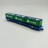  Wagon porte-conteneurs "Adif", RENFE, Ep VI - ARNOLD HN6651 - N 1/160