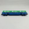  Wagon porte-conteneurs "Adif", RENFE, Ep VI - ARNOLD HN6651 - N 1/160