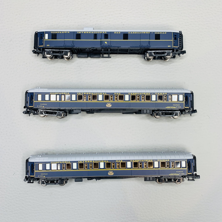Coffret CIWL voitures voyageurs "Castellano Expreso", Renfe, Ep IV - ARNOLD HN4460 - N 1/160