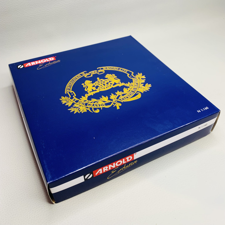 Coffret CIWL voitures voyageurs "Castellano Expreso", Renfe, Ep IV - ARNOLD HN4460 - N 1/160