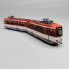 Tramway type M6 livrée rouge/blanc, Nuremberg,Ep IV et V - RIVAROSSI HR2945 - HO 1/87