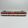 Tramway type M6 livrée rouge/blanc, Nuremberg,Ep IV et V - RIVAROSSI HR2945 - HO 1/87