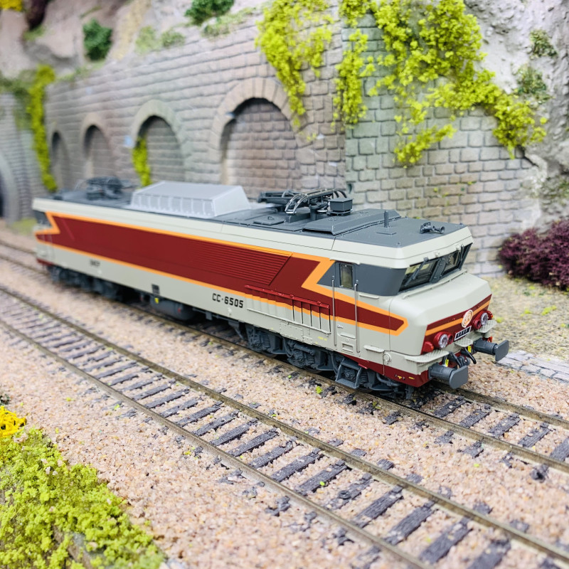 Locomotive électrique CC 6505, Logo Beffara, Sncf, Ep IV, Digital son - LSMODELS 10323S - HO 1/87