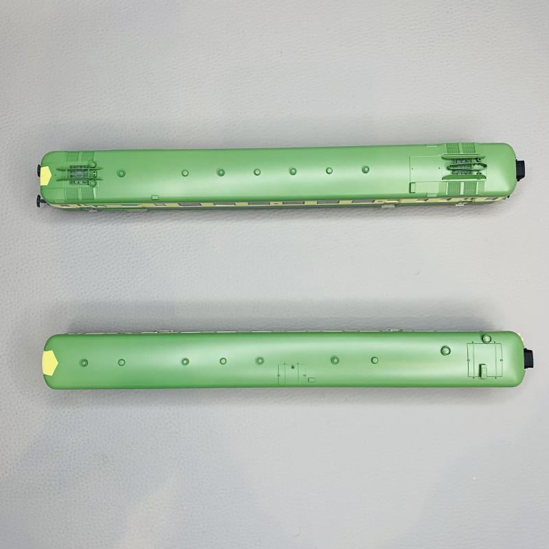 HO] : Autorail RGP 2 X-2703 Vert bandeau Alu, Ep. III, DCC Sound - REE