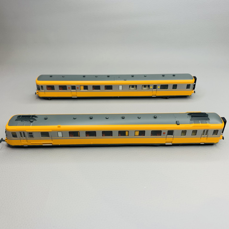 Rame RGP 2 - X 2702, Orange 432 et Alu, Bordeaux, SNCF, Époque IV - REE MB174 - H0 1/87