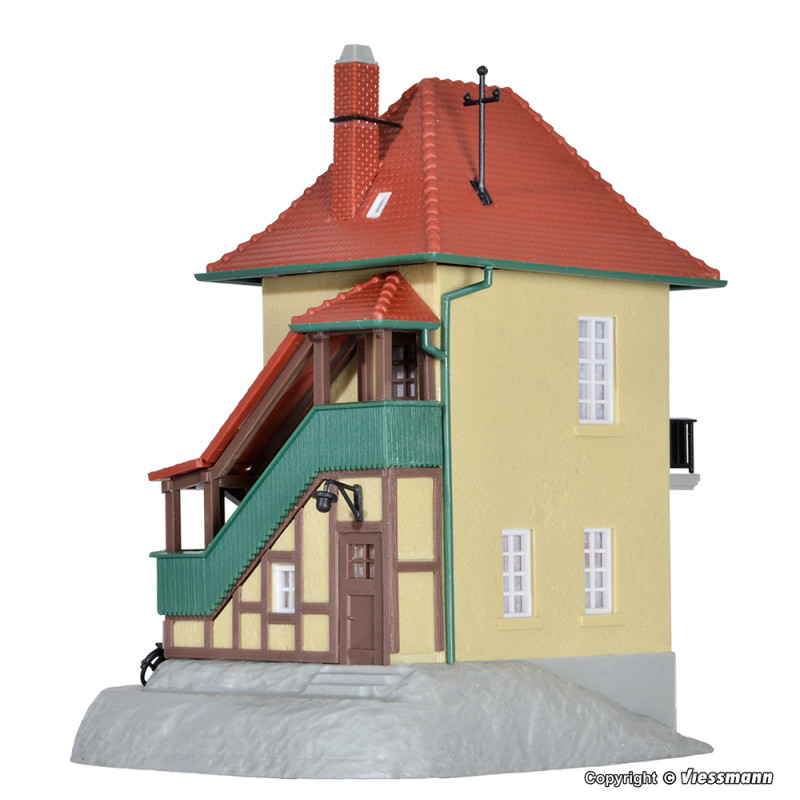 Ancien poste d'aiguillage de Langenstein  - KIBRI 39319 - HO 1/87