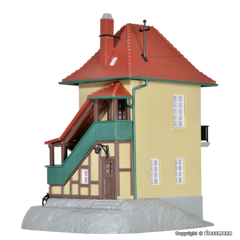 Ancien poste d'aiguillage de Langenstein  - KIBRI 39319 - HO 1/87