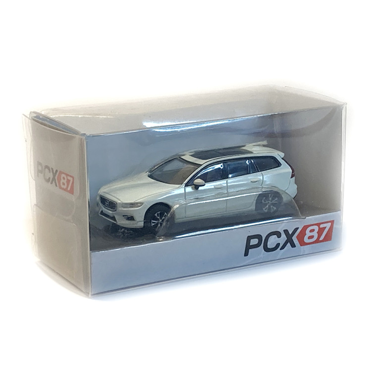 Volvo V60 "break", toit ouvrant panoramique, blanc métallisé - PCX 870395 - HO 1/87
