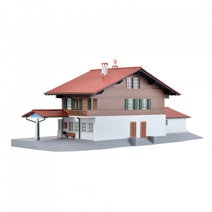 Gare de montagne "Blausee Mitholz" - KIBRI 39508 - HO 1/87