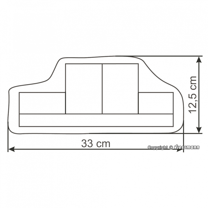 Gare de montagne "Blausee Mitholz" - KIBRI 39508 - HO 1/87