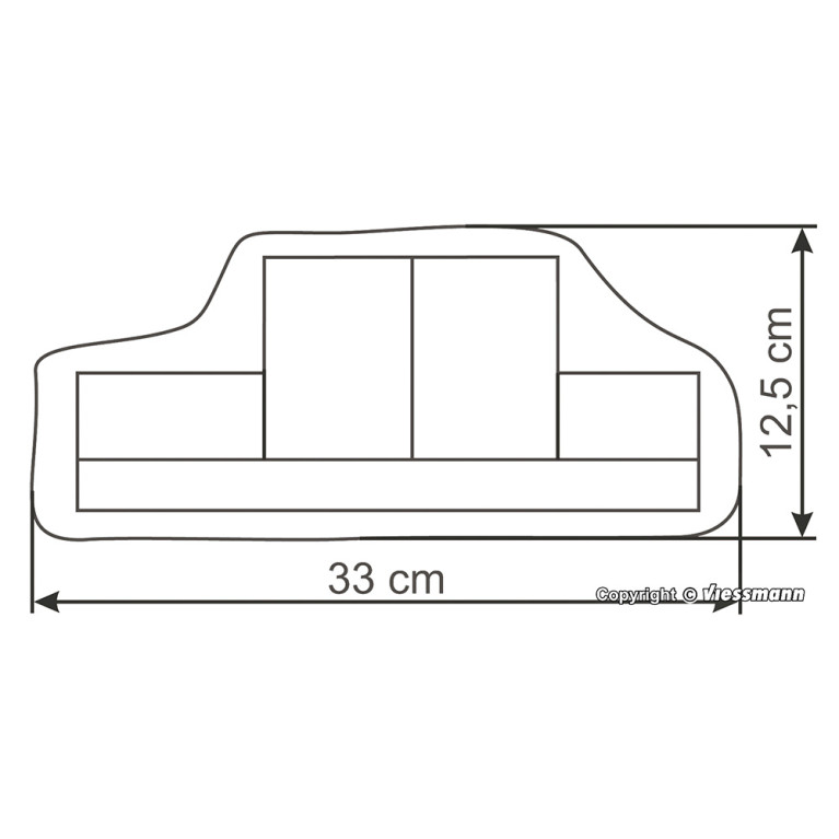 Gare de montagne "Blausee Mitholz" - KIBRI 39508 - HO 1/87