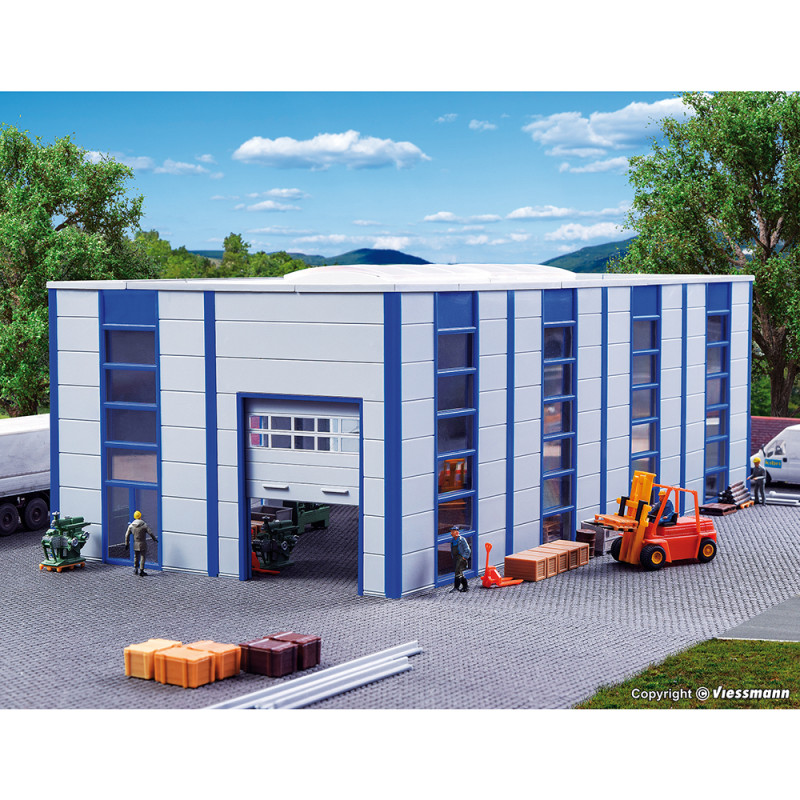 Usine avec annexe HO KIBRI 39813 modelisme ferroviaire diorama neuf KIBRI