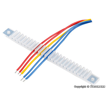 Support de câble électrique diamètre avec isolant, 1mm - VIESSMANN 6809 - HO 1/87