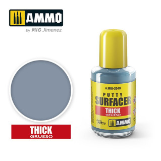 Putty Surfaceur, apprêt mastic liquide épais, 30 ml - AMMO 2049