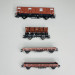 Coffret de 4 wagons marchandises, DB, Ep. III - MARKLIN 46662 - HO 1/87