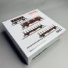 Coffret de 4 wagons marchandises, DB, Ep. III - MARKLIN 46662 - HO 1/87