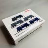 Coffret de wagons pour le transport de minerai - Minéralier, ARBED, Ep V - MARKLIN 48433 - HO 1/87