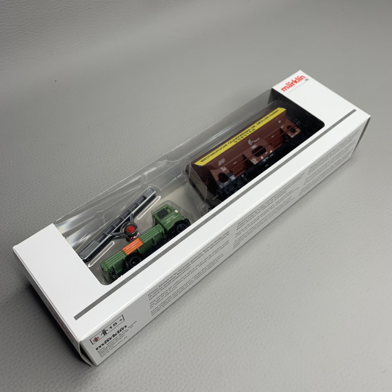 Wagon tombereau Marklin 4430 type El-u 061 - HO 1/87 - DB - EP IV