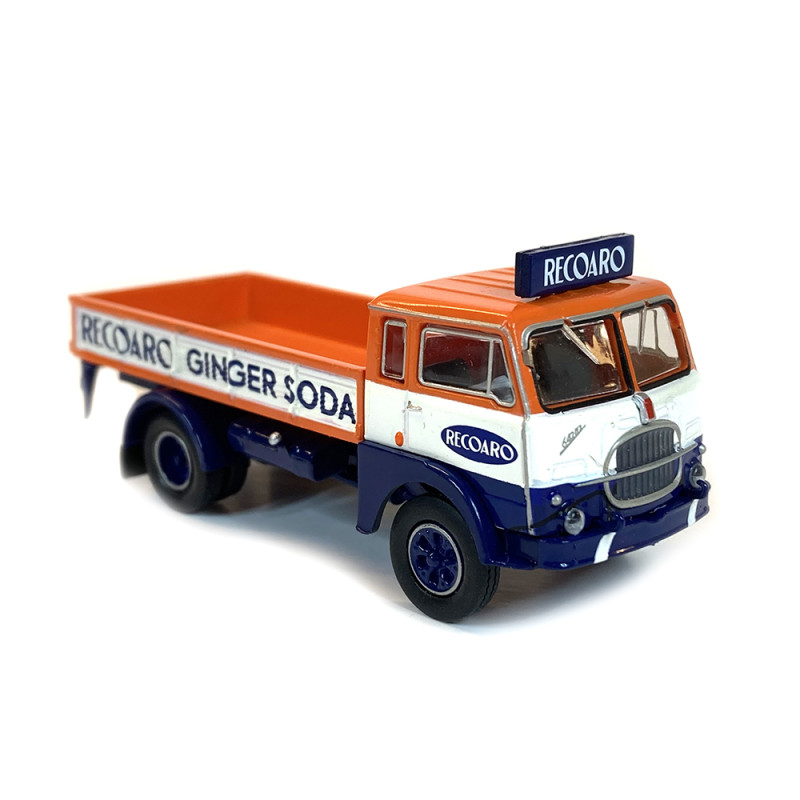 Miniature Fiat 642 Plateau Ridelle – Recoaro 1962, Brekina 1/87, Neuve
