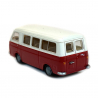 Fiat 238, version minibus, rouge et blanc - Brekina 34416 - 1/87