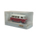 Fiat 238, version minibus, rouge et blanc - Brekina 34416 - 1/87