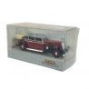 Mercedes Benz 770 K cabriolet, bordeaux / noir - Brekina 21051 - 1/87