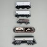 Coffret de wagons marchandises, DSB, Ep. III - MARKLIN 48834 - HO 1/87