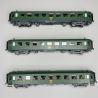 Coffret de 3 voitures voyageur OCEM, SNCF, Ep IV - ModelsWorld MW40933 - HO 1/87