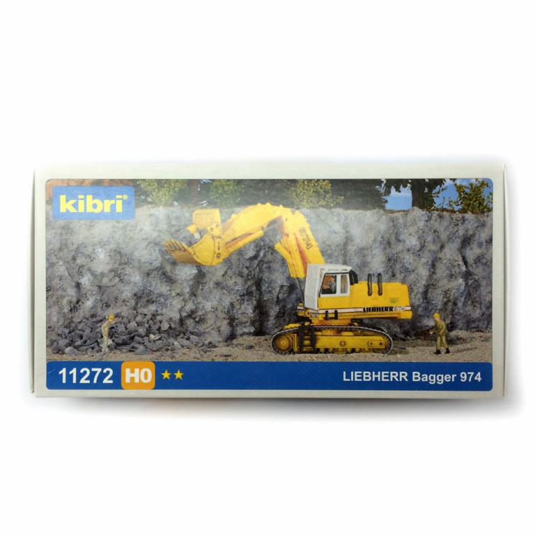 Pelleteuse Liebherr Bagger 974 -HO-1/87-KIBRI 11272