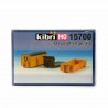 3 bennes de chantier pour camion  -HO-1/87-KIBRI 15700