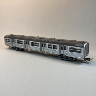 Voiture centrale inox, rame BUDD, Sncf - JOUEF M 866 - HO 1/87 - DEP258-161