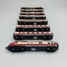 Coffret 8 pièces : Unité multiple à turbine à gaz classe 602, DB, Ep IV - FLEISCHMANN 7770001 - N 1/160