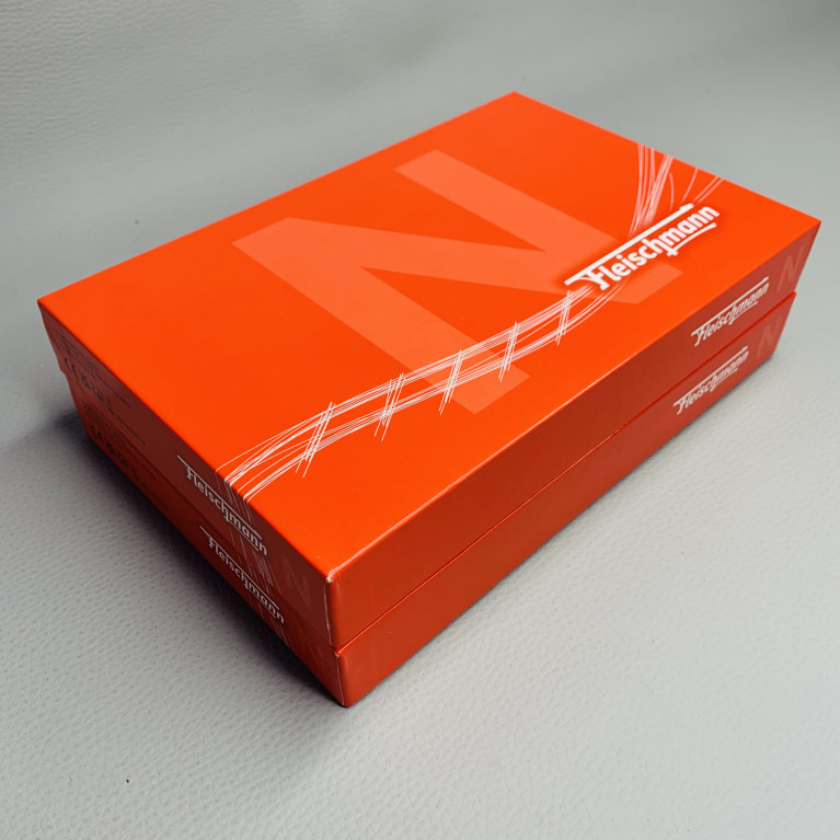 Coffret 8 pièces : Unité multiple à turbine à gaz classe 602, DB, Ep IV - FLEISCHMANN 7770001 - N 1/160