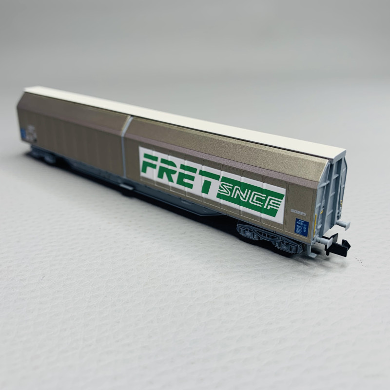 Wagon à parois coulissantes Habbins « FRET », Sncf, Ep IV et V - ARNOLD HN6636 - N 1/160