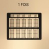 15 grilles fer pour fenêtres maquette-HO-1/87-AUHAGEN  80201