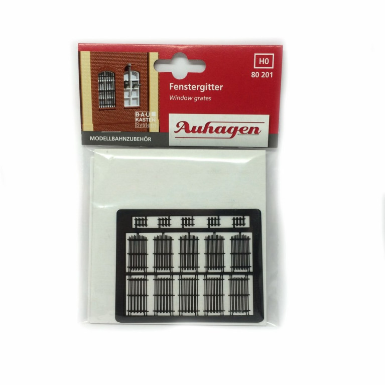 15 grilles fer pour fenêtres maquette-HO-1/87-AUHAGEN  80201