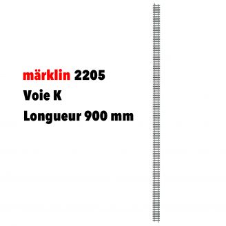 Rail flexible 900 mm Voie K- HO 1/87 - MARKLIN 2205