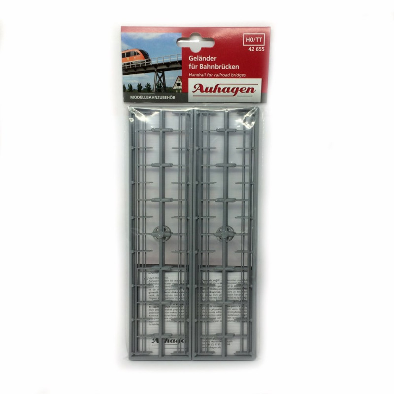1,66ml de barrières grise pour pont et autre-HO-1/87-AUHAGEN  42655