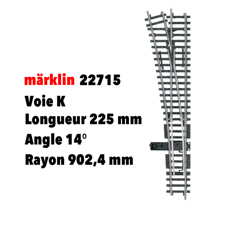 JEP UNIS FRANCE - RAIL AIGUILLAGE DROIT MANUEL A DROITE - ECH:O